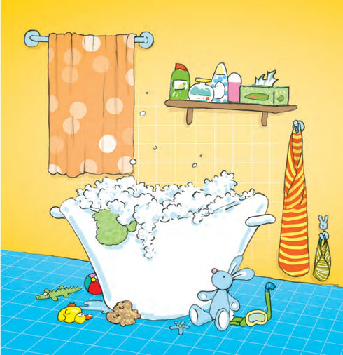 Bobo et Voukhas dans le bain