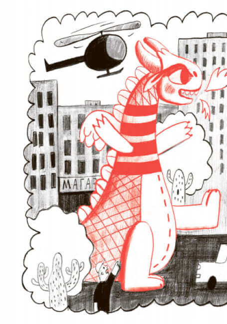 Drago, quiche! Sala lettura. Livello 1