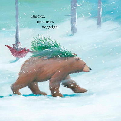 Wie der Bär Weihnachten nicht verschlief