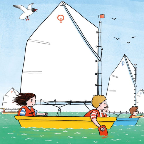 Ette et Finn sortent en mer ouverte