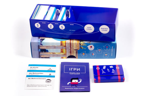 Flashcards de vocabulaire, niveau d'entrée. Allemand A1