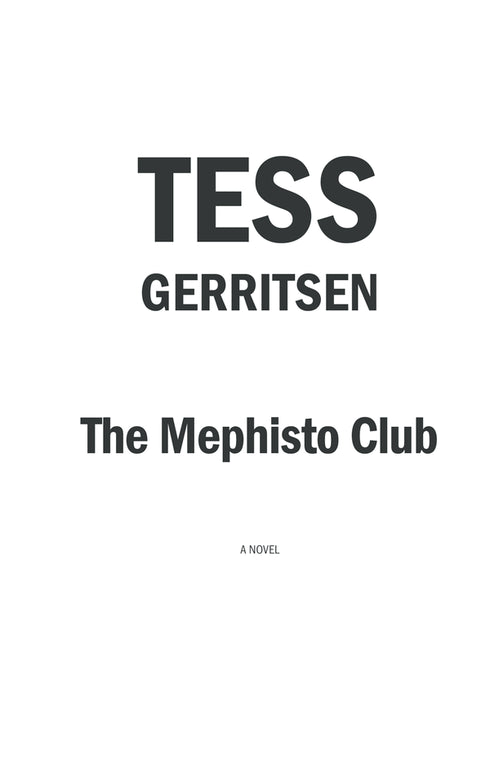 Club "Méphisto". Livre 6