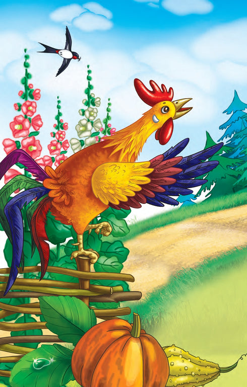 Un gatto e un gallo. Racconto