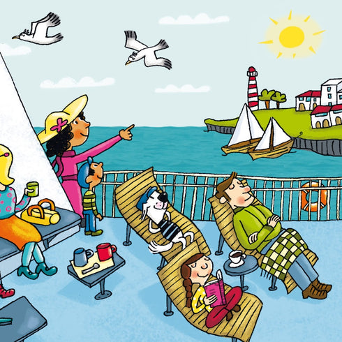 Marinaio su un traghetto