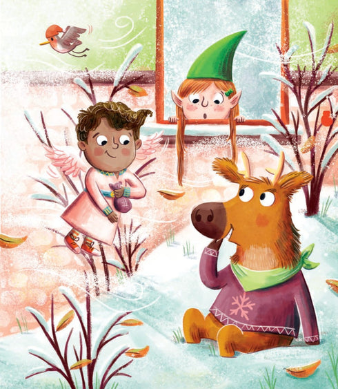 trambusto alla scuola di Natale