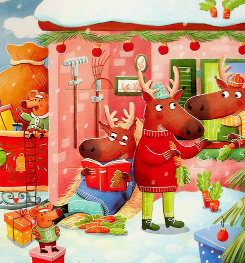 Christmas hustle and bustle