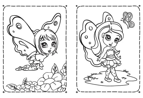 Розмальовка Феєчки