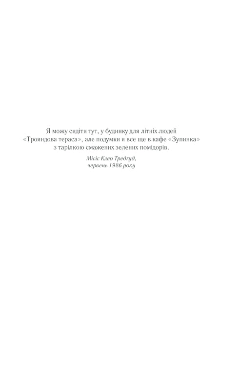 Tomates vertes frites au café "Zupinka"