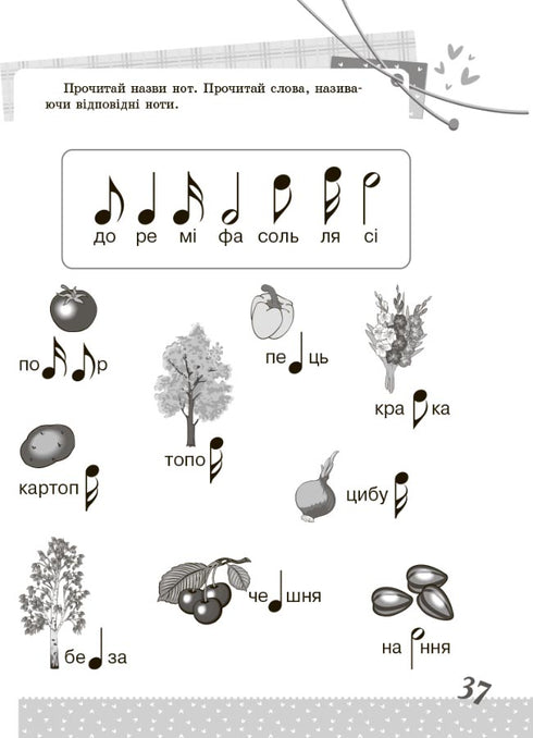 Idioma ucraniano. 1ra clase. Tareas interesantes