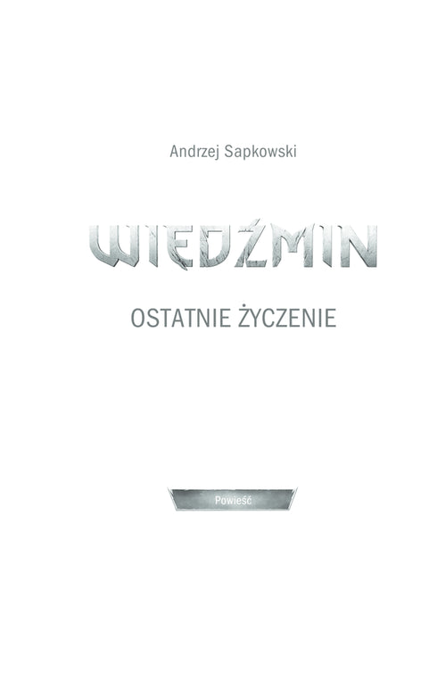 lo strigo Ultimo desiderio. Libro 1