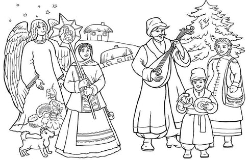 Grande libro da colorare. Vacanze invernali - 9786170991256