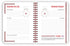 Camisa bordada de mis planes: Cuaderno blanco 2 - G1721002У
