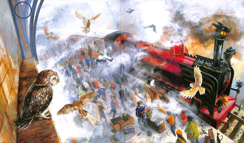 Harry Potter à l'école des sorciers. Grande édition illustrée. Tome 1 (édition ukrainienne)