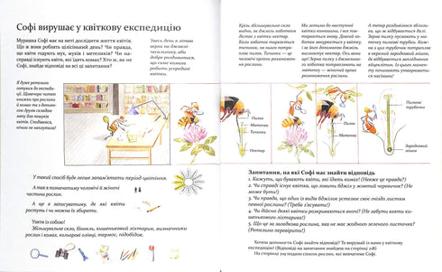Expedition with Ant Sophie. Exploring the nature around us.
