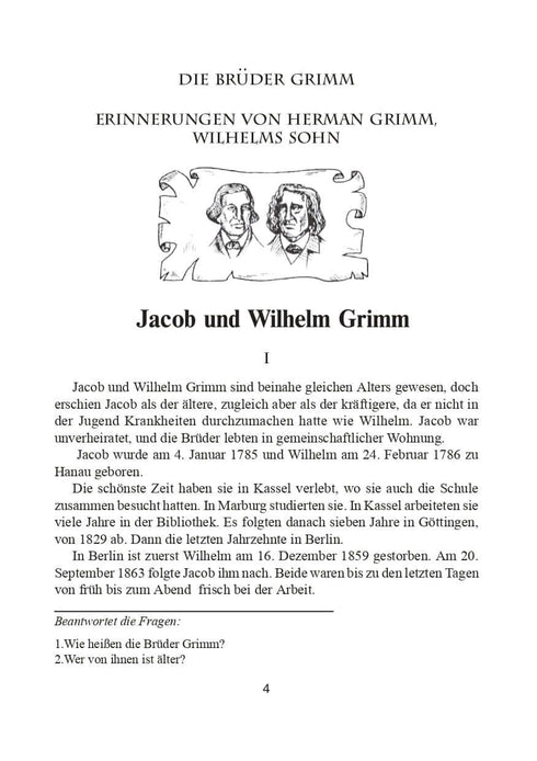 Cuentos de los hermanos Grimm. 43 textos y tareas para la lectura, la audición y la expresión oral. 5-12 grados