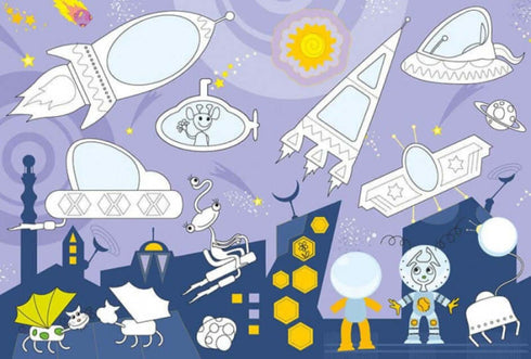 Un grande tavolo da disegno multiuso