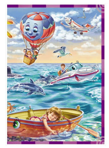 Знайди і покажи. Гудуть мотори