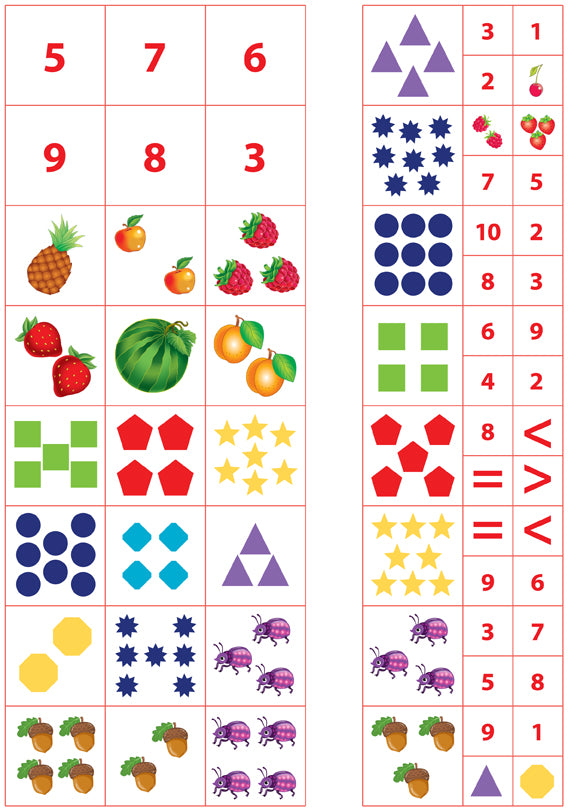 Entraîneur de maternelle. Apprenons à compter
